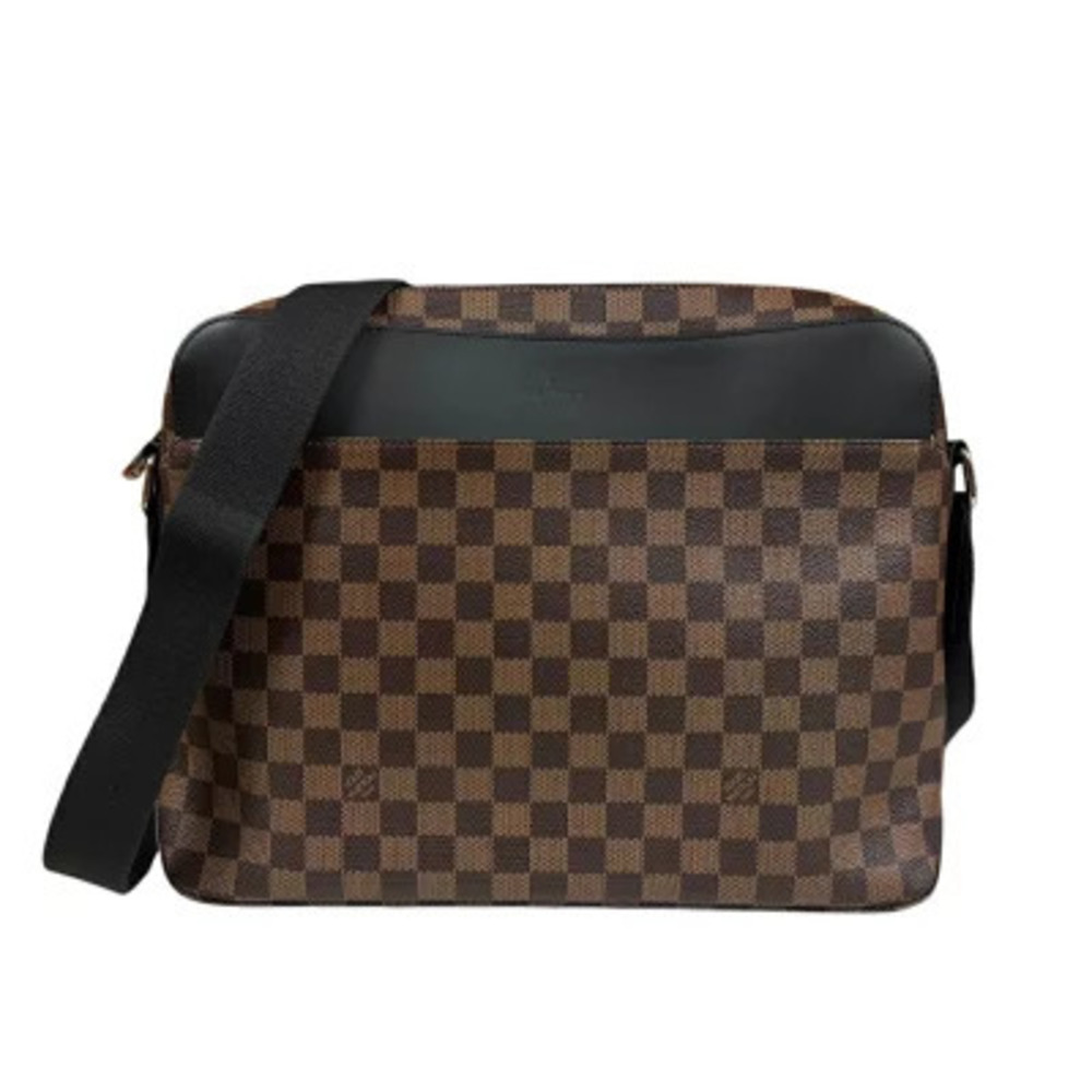 Louis Vuitton Jake Messenger Damier Shoulder Bag Canvas Brown - Picture 1 of 8